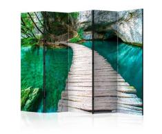 Paravento 5 Pannelli - Emerald Lake Ii 225x172cm Erroi