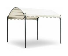 Gazebo Da Giardino 3x4m In Ferro Morel Boston Bianco