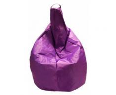 Poltrona A Sacco Pouf In Nylon Viola Avalli
