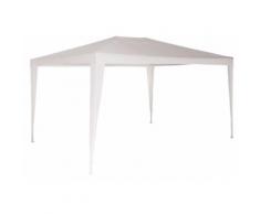 Gazebo Da Giardino 2x3m In Metallo Copertura In Plastica Morel Parasole Bianco - 2x3 M/