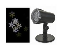 Proiettore Laser A Led Neve E Babbo Natale Luci Natalizie Da Interno E Esterno Soriani Snowflake