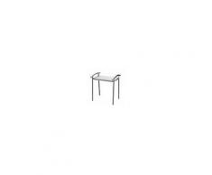 Aris Sgabello da Bagno in Moplen Regolabile in Altezza - 2116R