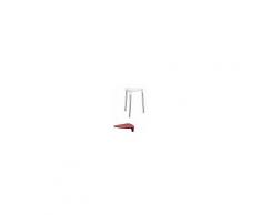 Colombo Design Sgabello Bagno Colombo Sgabello Serie Complementi B9988 Bianco. Rosso, Seduta In Abs O Similare, A Magazzino