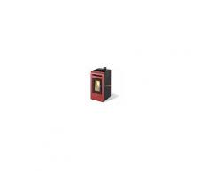 STUFA A PELLET CANALIZZATA KING 16 DA 15,5 KW BORDEAUX COD. 94350
