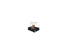EverGreenWeb Letto per Cani di diverse Taglie color Nero, Imbottitura in Schiuma Waterfoam Morbido Lavabile in Lavatrice, Cuccia da Interno con Cuscino Sfoderabile, Materasso per Tutti Animali Domestici
