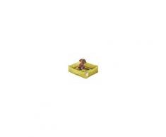 EverGreenWeb Letto per Cani di diverse Taglie color Verde Chiaro, Imbottitura in Schiuma Waterfoam Morbido Lavabile in Lavatrice, Cuccia da Interno con Cuscino Sfoderabile, Materasso per Tutti Animali Domestici