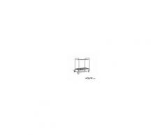 Carrello Portavivande Dotato Di 2 Ripiani H492_04