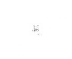 Carrello Di Servizio In Acciaio Inox A 3 Ripiani H492_05
