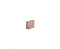 Homcom Comodino Cassettiera con 4 Cassetti in Legno, 72x33.5x67cm