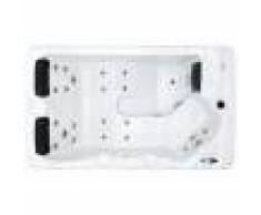 Spatec Jacuzzi Idromassaggio da esterno SPAtec 300B bianco