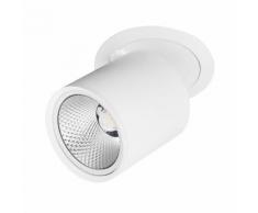 Struttura faretto da incasso testa esterna basculante Fitting light