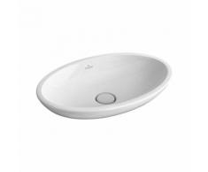 Villeroy und Boch Lavabo da appoggio Loop & Friends 515100 585x380mm, bianco, colorazione: Bianco