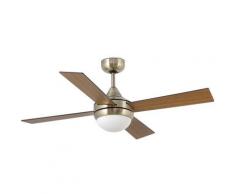 Ventilatori da soffitto MINI ICARIA - Lame antiche in oro brown oak