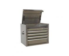 Sealey - Cassettiera professionale in resistente acciaio inossidabile con 4 cassetti 675 mm