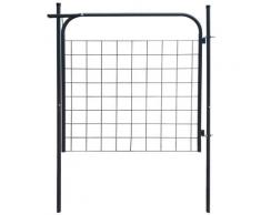 Recinzione da Giardino 100x100 cm Antracite