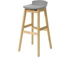 Sgabello Legno Sedie Cucina Moderne Altezza di Seduta?78cm Gambe in Legno Massiccio di hevea Carico