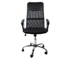 Sedia Ufficio Rotante Poltrona Direzionale da Scrivania Mesh Design Rete