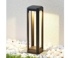Lampioncino a LED Fery color antracite, 50 cm