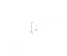 Stand Stender Appendiabiti in Acciaio Cromato Carrello con Ruote Altezza Fissa o Regolabile varie