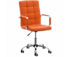Sedia da ufficio Deli V2 Arancione