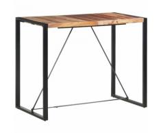 Tavolo da Bar 140x70x110cm in Legno Massello di Sheesham