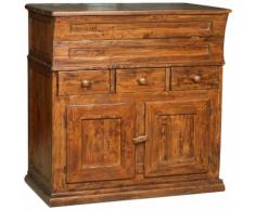 Madia Cassettiera Credenza Mobile Cucina con Cassetti in Legno robusto Moderna