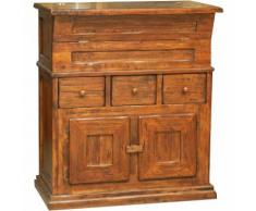 Madia Cassettiera Credenza Mobile Cucina con Cassetti in Legno robusto Moderna