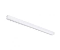 Lampada led in alluminio per bagno cm 4X90X6 Faro Barcelona 63319