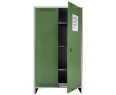 ARMADIO ARMADIETTO ALTO DEPOSITO FITOFARMACI PRATIKO CERTIFICATO 100x40xH180 cm