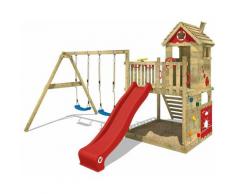 Parco giochi WICKEY Smart Lodge 120 Gioco da giardino in legno, area gioco