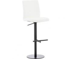 Sgabello Cucina Cadiz In Similpelle Bianco Nero