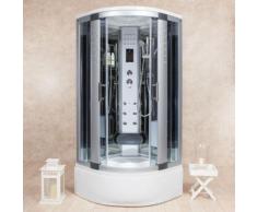 Box Doccia Idromassaggio 90x90 Cm Vasca Sauna E Bagno Turco Vorich Dallas