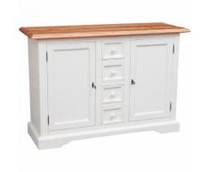 Credenza Madia Cassettiera Mobile Cucina con Ante in Legno robusto Moderna