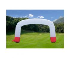 Arco Gonfiabile Personalizzabile Banner Scritte Cerimonie Sponsor Festa Giardino - Opzioni: Con
