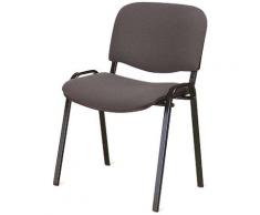 Sedia Ergonomica Mod. Attesa In Tessuto Colore Nero