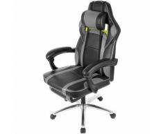 Sedia Gaming Sedia da Gioco Regolabile Ergonomica Sedia da Ufficio Poltrona Girevole Sedia per il