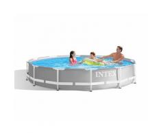 Piscina Fuori Terra Intex 26710 Ex 28710 Rotonda Prism Frame 366x76 cm