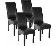 4 sedie da sala da pranzo con seduta ergonomica - sedie moderne, sedie sala da pranzo, sedie