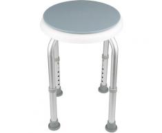 Sedile doccia 360 girevole Sgabello doccia Sedia da doccia regolabile in altezza Panca da bagno