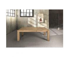 Tavolo abete naturale allungabile 180x90cm - 280x90cm