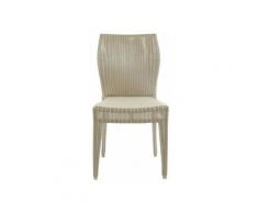 Sedia In Rattan, Da 47x60x86 Cm Beige