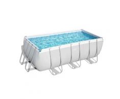 Piscina fuori terra Bestway 56457 Rettangolare Power Steel 412x201x122 cm