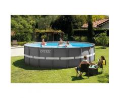 Piscina fuoriterra tonda ultraframe cm 549x132h pompa a sabbia xtr - Intex