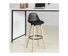 Sgabello Bar Sgabello Cucina Alto Sedia Alto da Bar Altezza del Sedile: 70 cm Gambe in Legno
