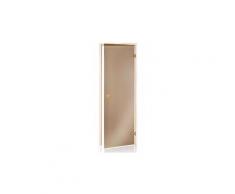 telaio di 8 mm in vetro di sicurezza porta sauna pino