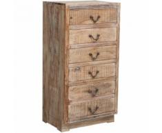 Credenza Madia Cassettiera Mobile Cucina con Ante in Legno robusto Moderna