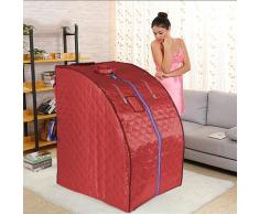 Oobest - Sauna a Infrarossi,Portatile Personale Spa - Rosso