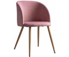 SKLUM PACK 4 Sedie per sala pranzo in Velluto con Braccioli Kana Velluto
