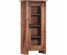Credenza 50x30x110 cm in Legno Massello di Sheesham