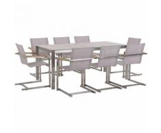 Set da pranzo da giardino a 8 posti beige COSOLETO